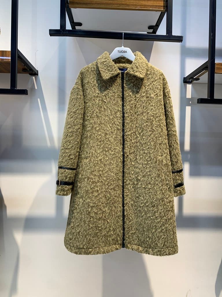 Tuğba Women's Faux Fur Coat - Light Brown (36)