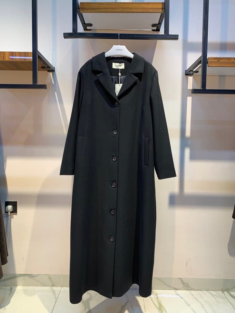 Nihan Women's Coat - Black (46)