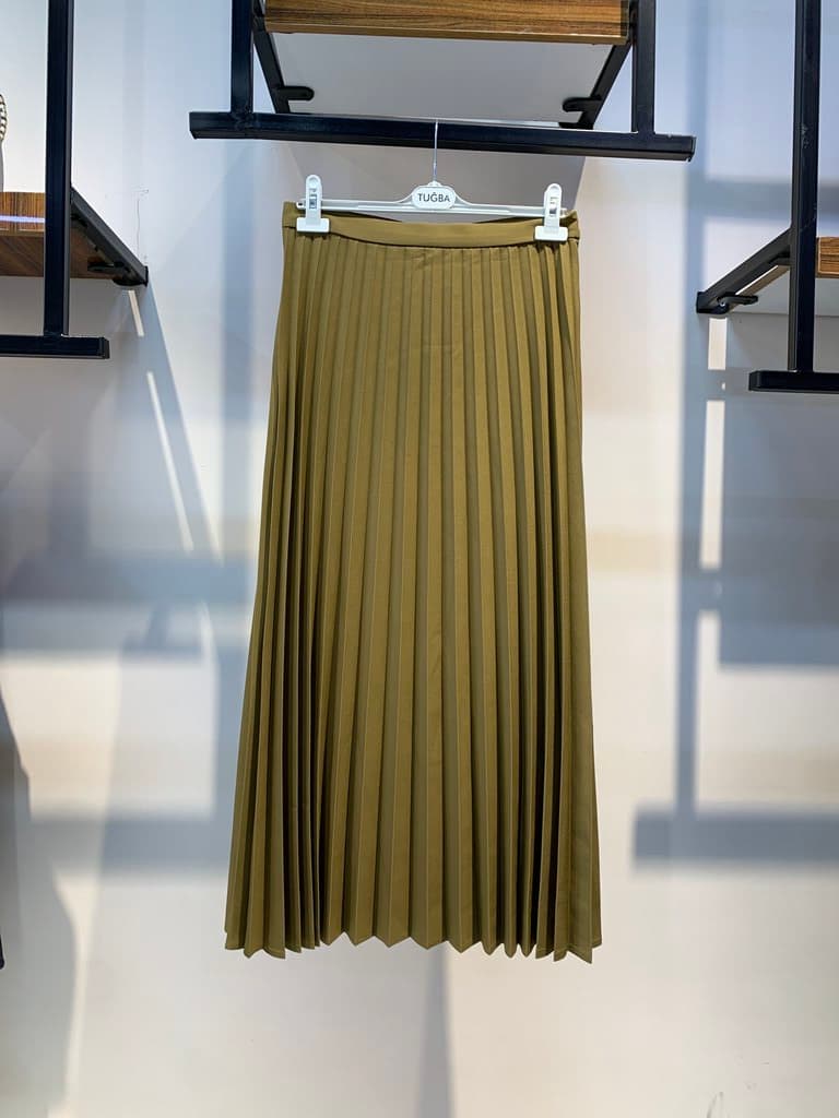 Tuğba Women's Skirt - Light Brown (38)