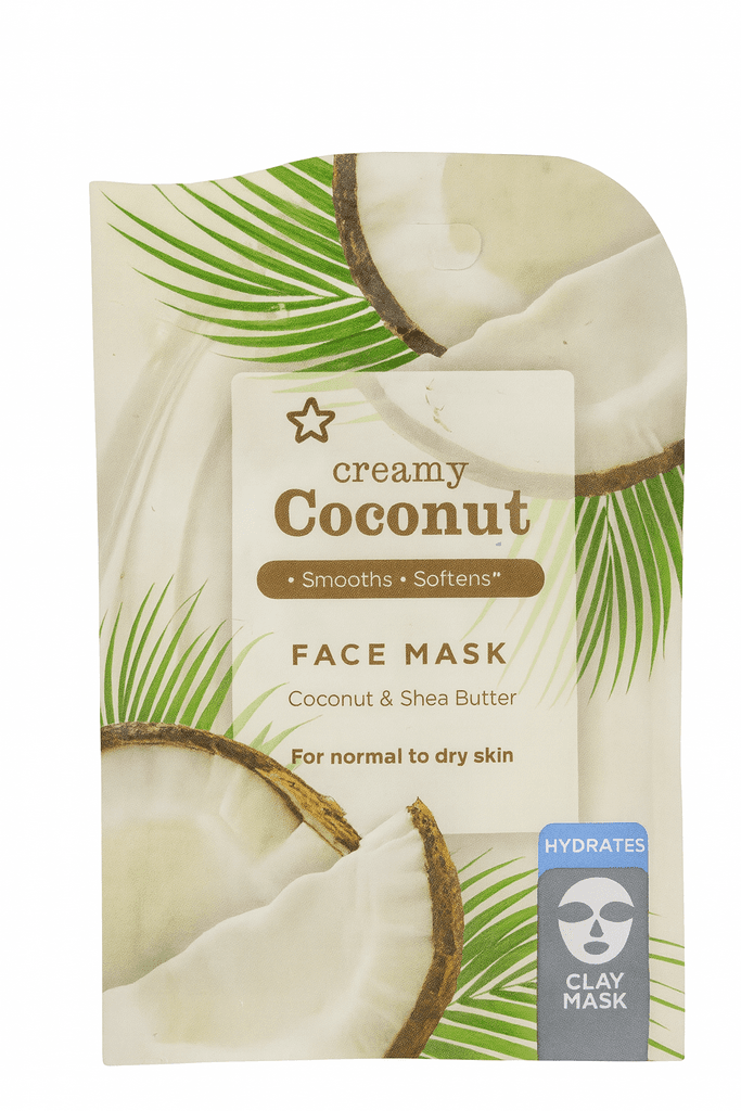 Creamy Coconut Face Mask – Coconut & Shea Butter (For Normal to Dry Skin)