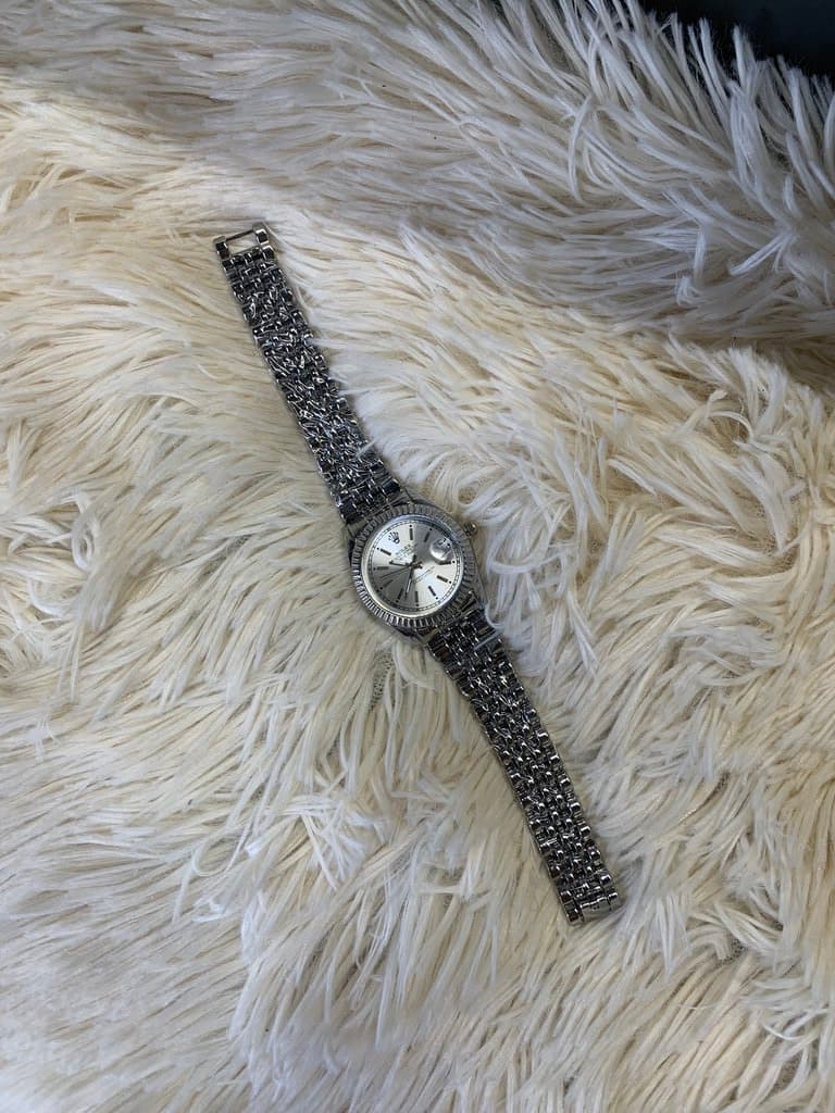 Rolex Women's Waterproof Watch - Silver (Copy)