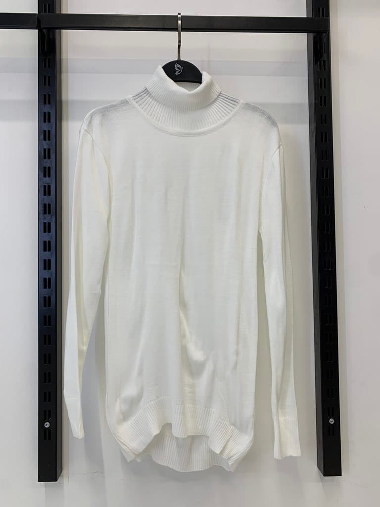 Women's Wool Blouse - White