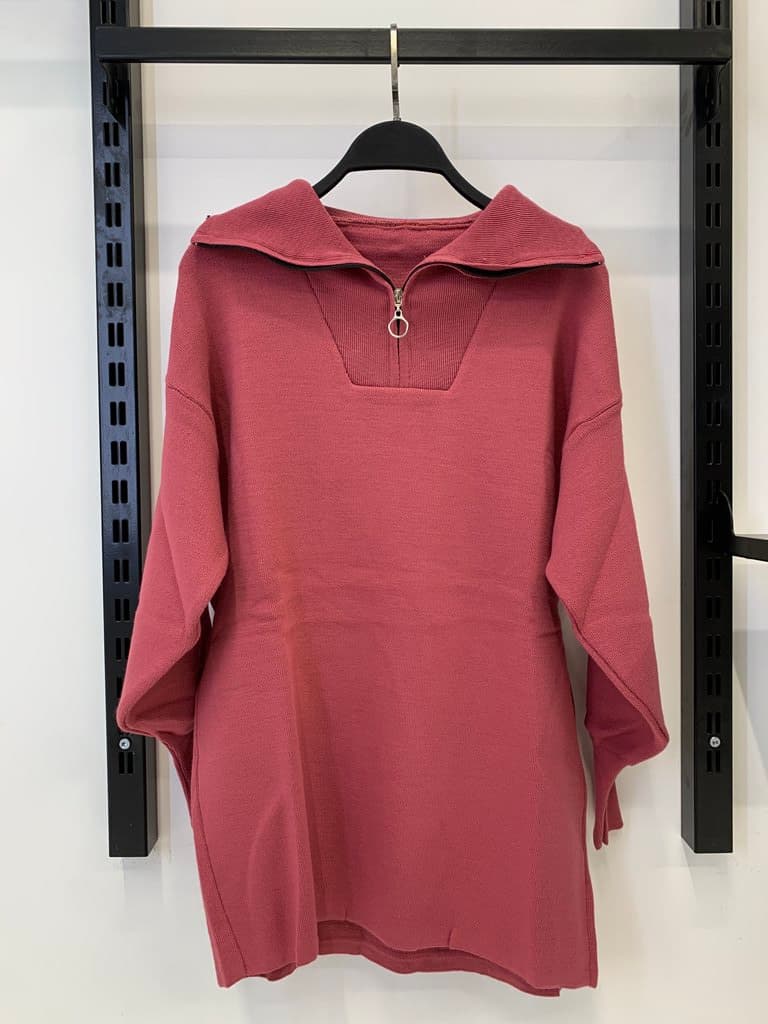 Women's Wool Blouse - Pink