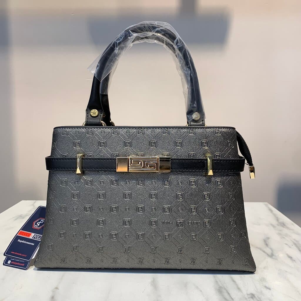 Silver & Polo Women's Handbag - Gray