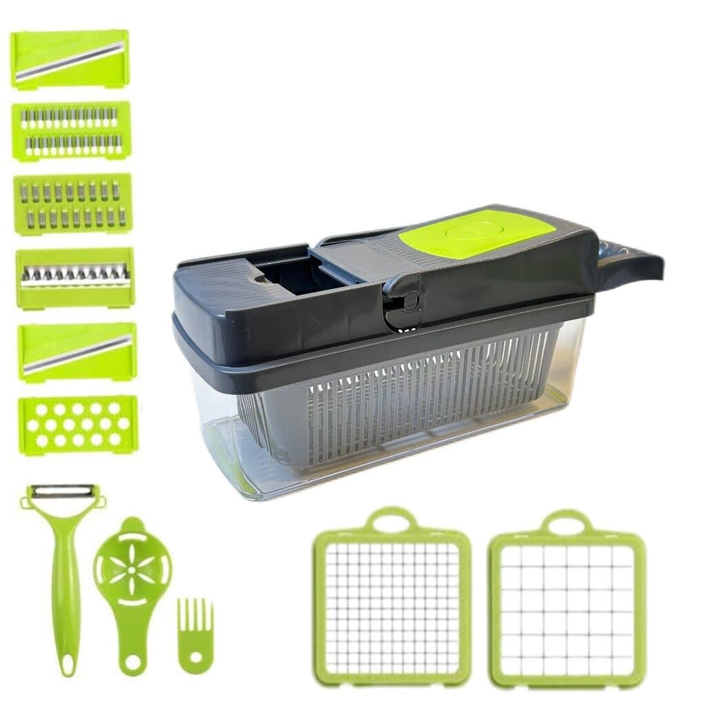 قطاعة خضار يدوية 9 في 1