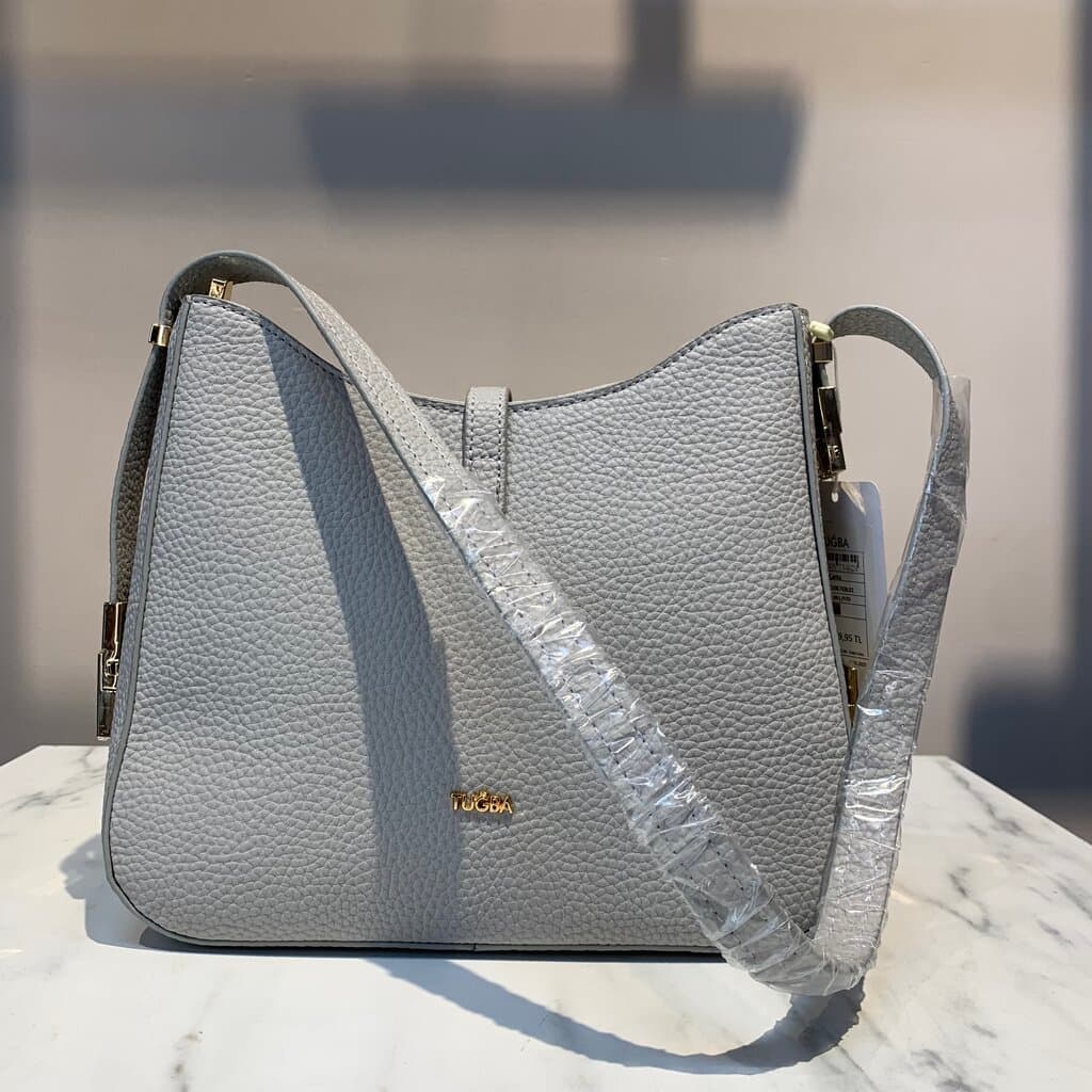 Tuğba Women's Handbag - Light Gray