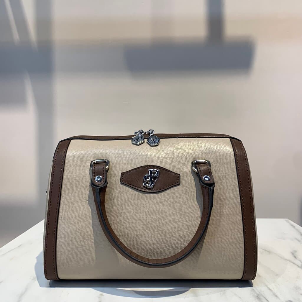 Silver & Polo Women's Handbag - Beige