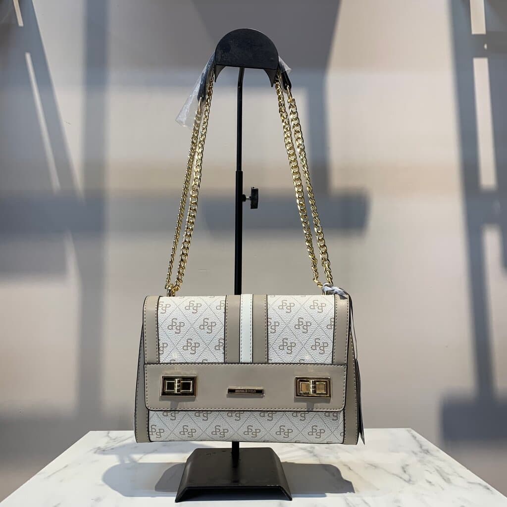 Silver & Polo Women's Handbag - Beige