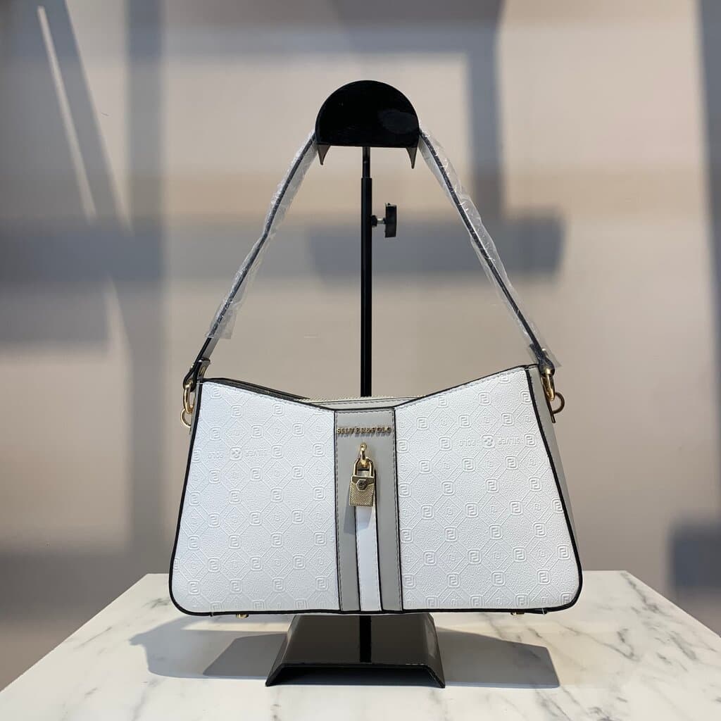 Silver & Polo Women's Handbag - White