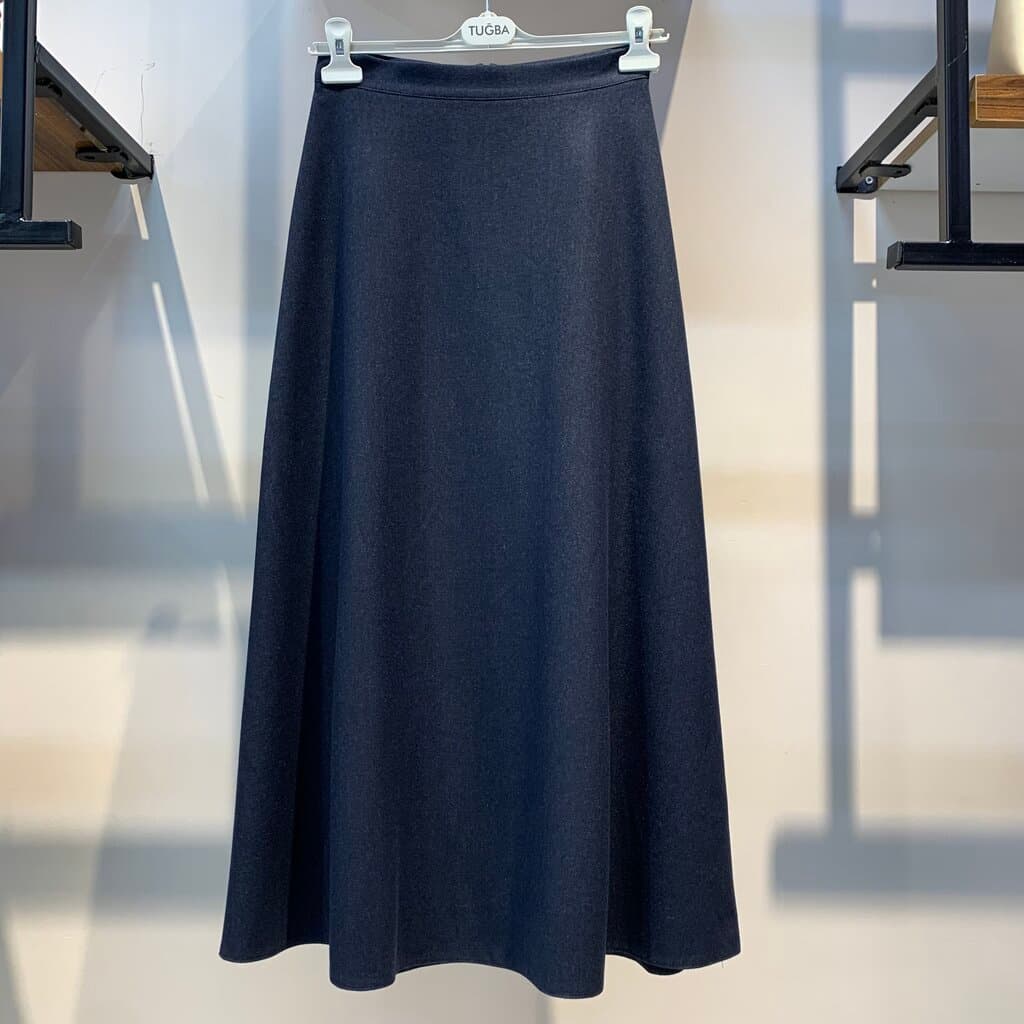 Tuğba Women's Skirt - Denim (36)