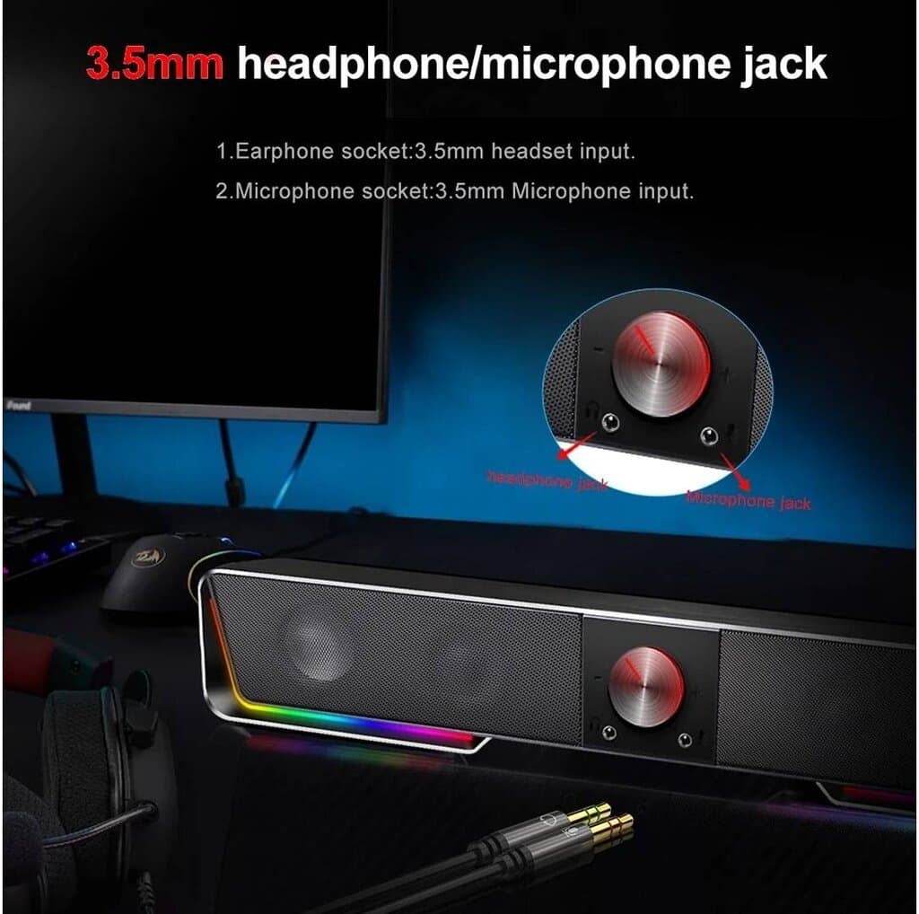 Redragon Bluetooth Speaker - GS570 (Black) 3
