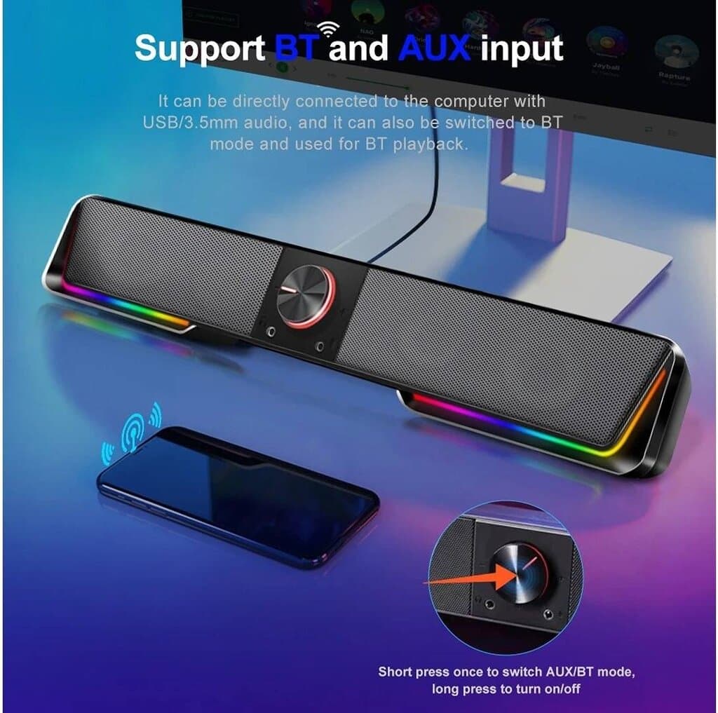 Redragon Bluetooth Speaker - GS570 (Black) 4