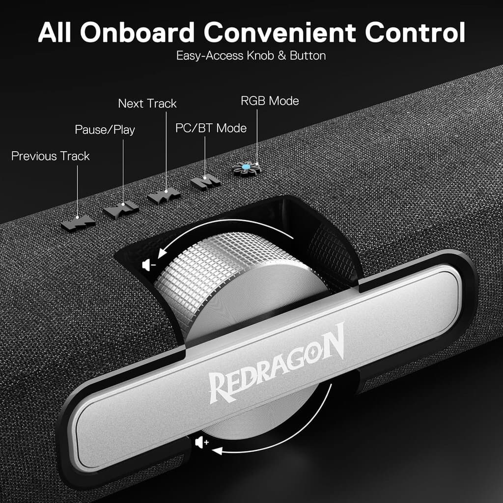 Redragon Wireless Speaker Dora - GS512 (Black) 6