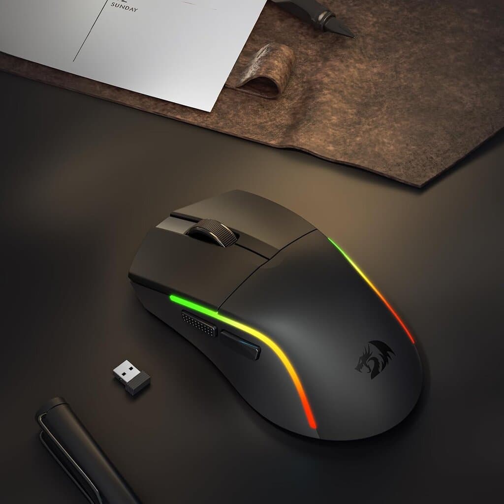 Redragon Wireless Gaming Mouse - M816 Pro (Black) 8