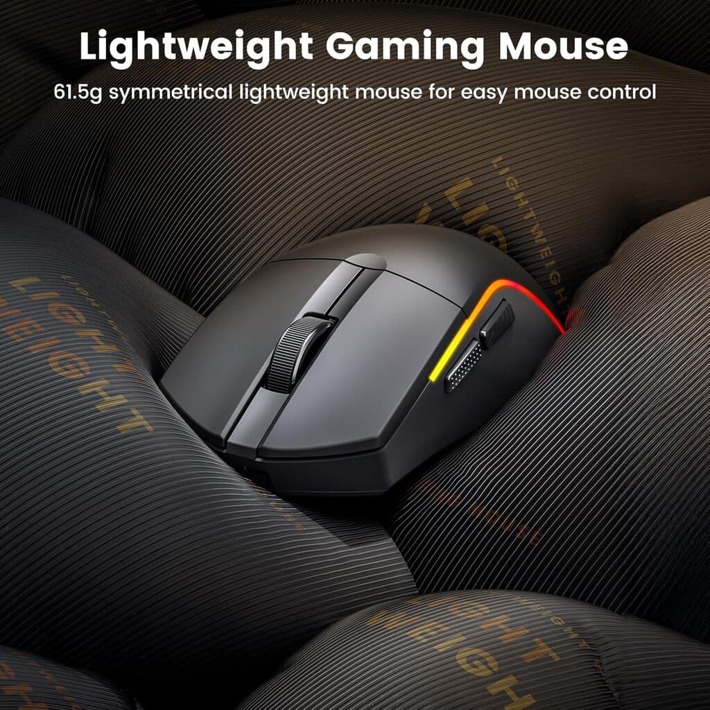 Redragon Wireless Gaming Mouse - M816 Pro (Black) 2