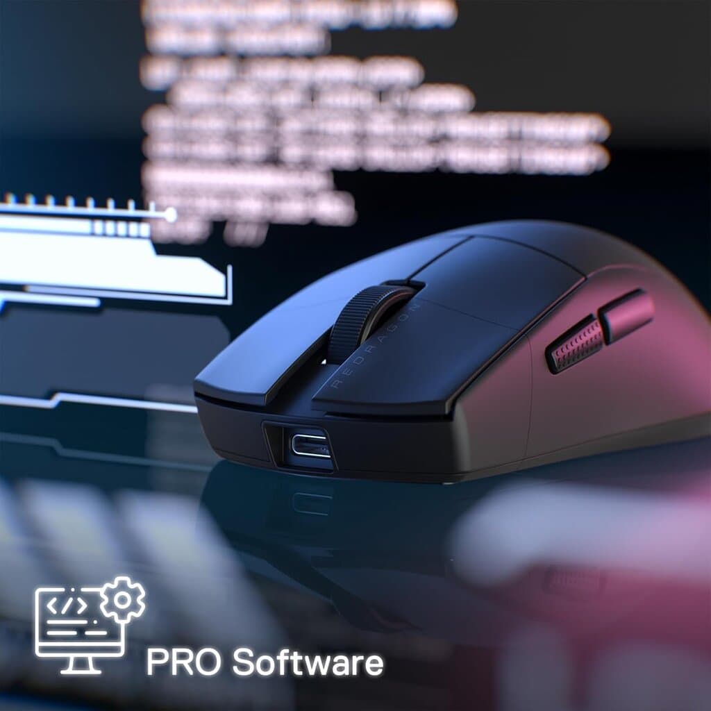 Redragon Wireless Gaming Mouse - M916 Pro (Black) 6