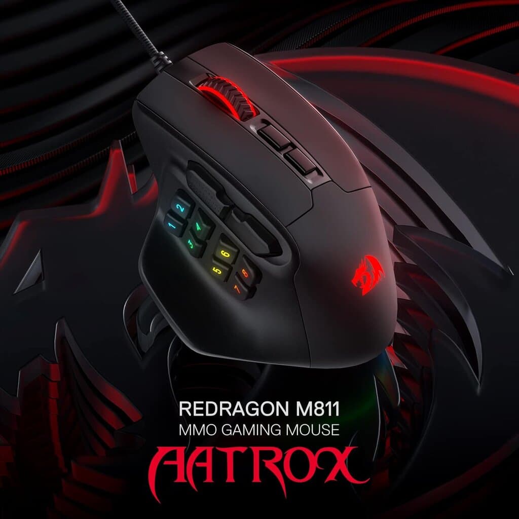 Redragon Gaming Mouse Aatrox - M811 (Black) 2