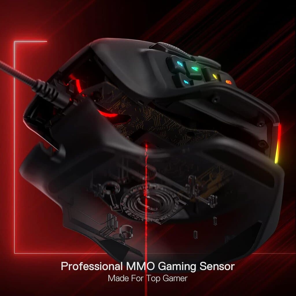 Redragon Gaming Mouse Aatrox - M811 (Black) 4