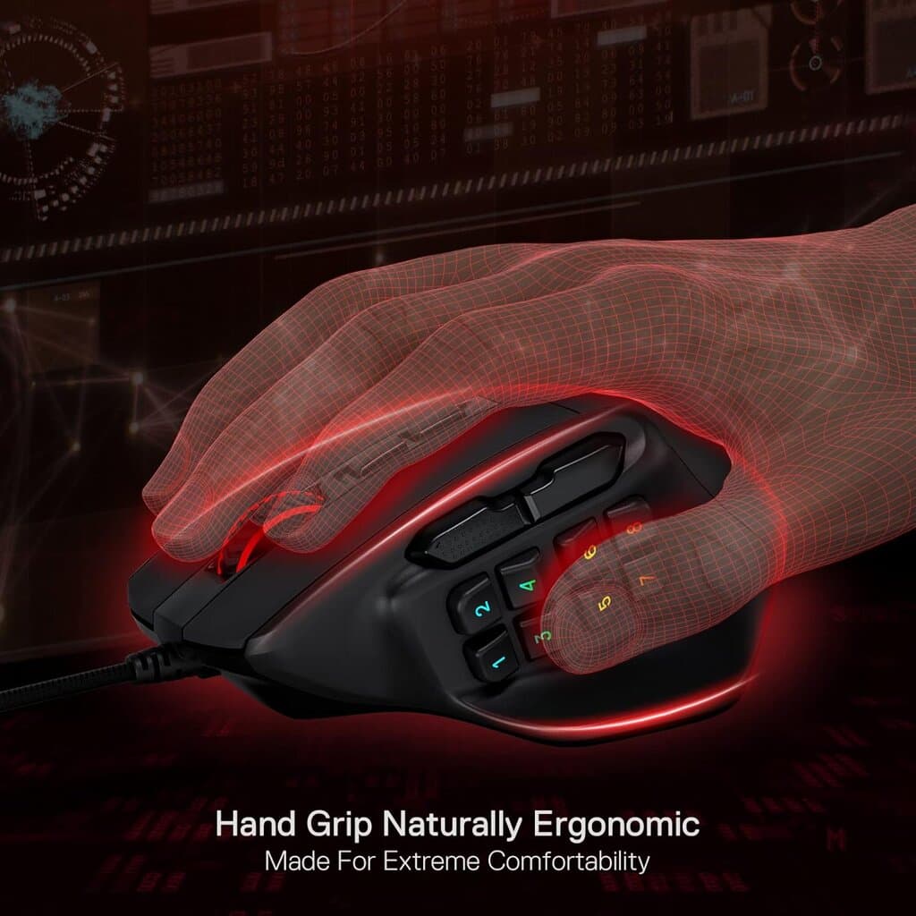 Redragon Gaming Mouse Aatrox - M811 (Black) 5