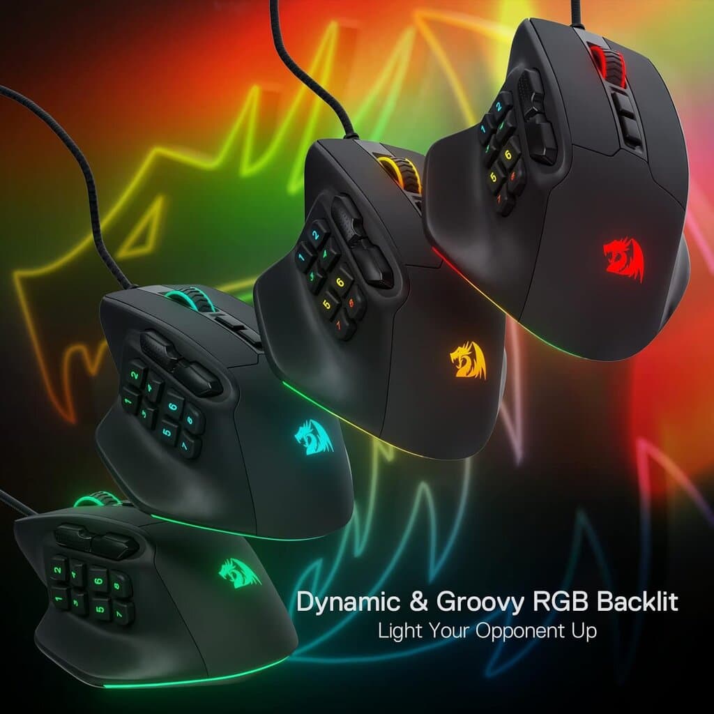 Redragon Gaming Mouse Aatrox - M811 (Black) 7