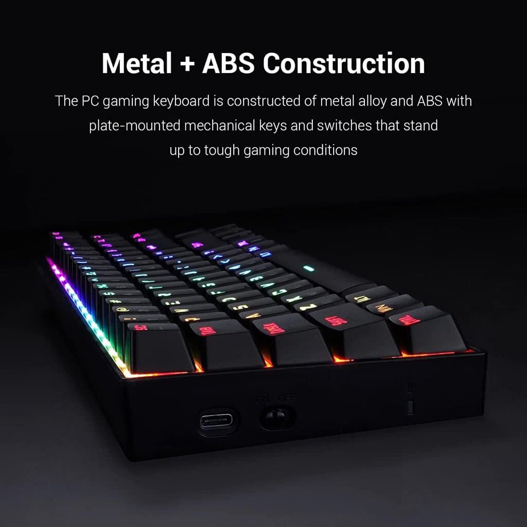 Redragon Wireless Mechanical Gaming Keyboard - K599 (Black) 6