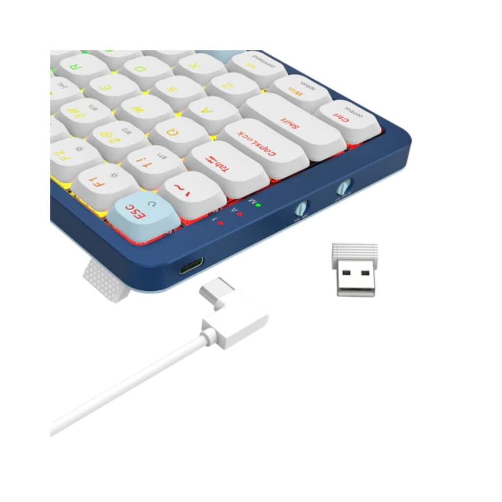 Redragon Wireless Mechanical Keyboard - K684WB Pro (Blue) 5