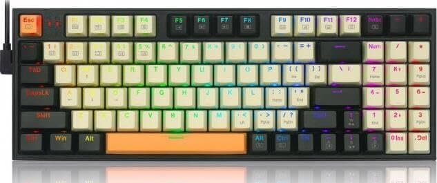 Redragon Wired Gaming Keyboard - K636CLO (Black)