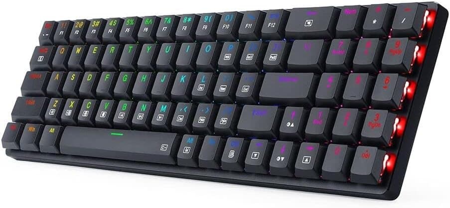 Redragon 75% Mechanical Gaming Keyboard Ashe Pro - K626P (Black)