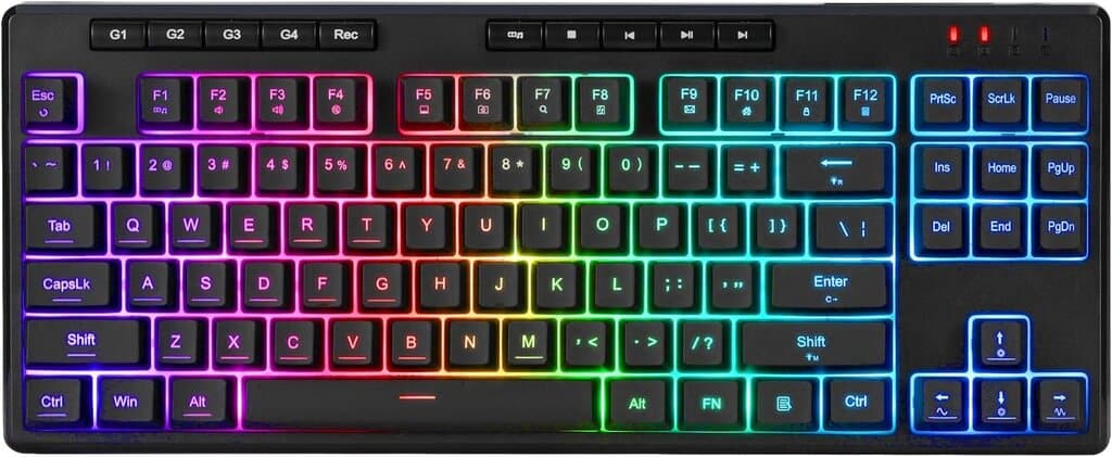 Redragon TKL Wireless Membrane Gaming Keyboard PRO Shiva - K516 (Black)