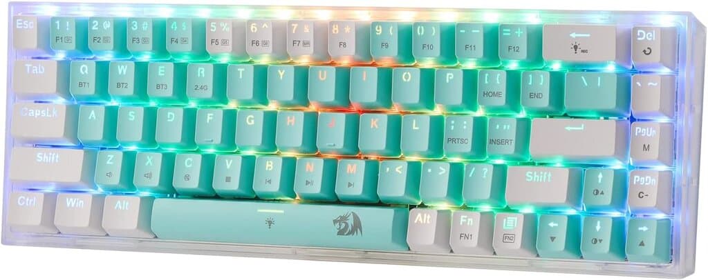 Redragon Wireless Keyboard - K631 (Green)