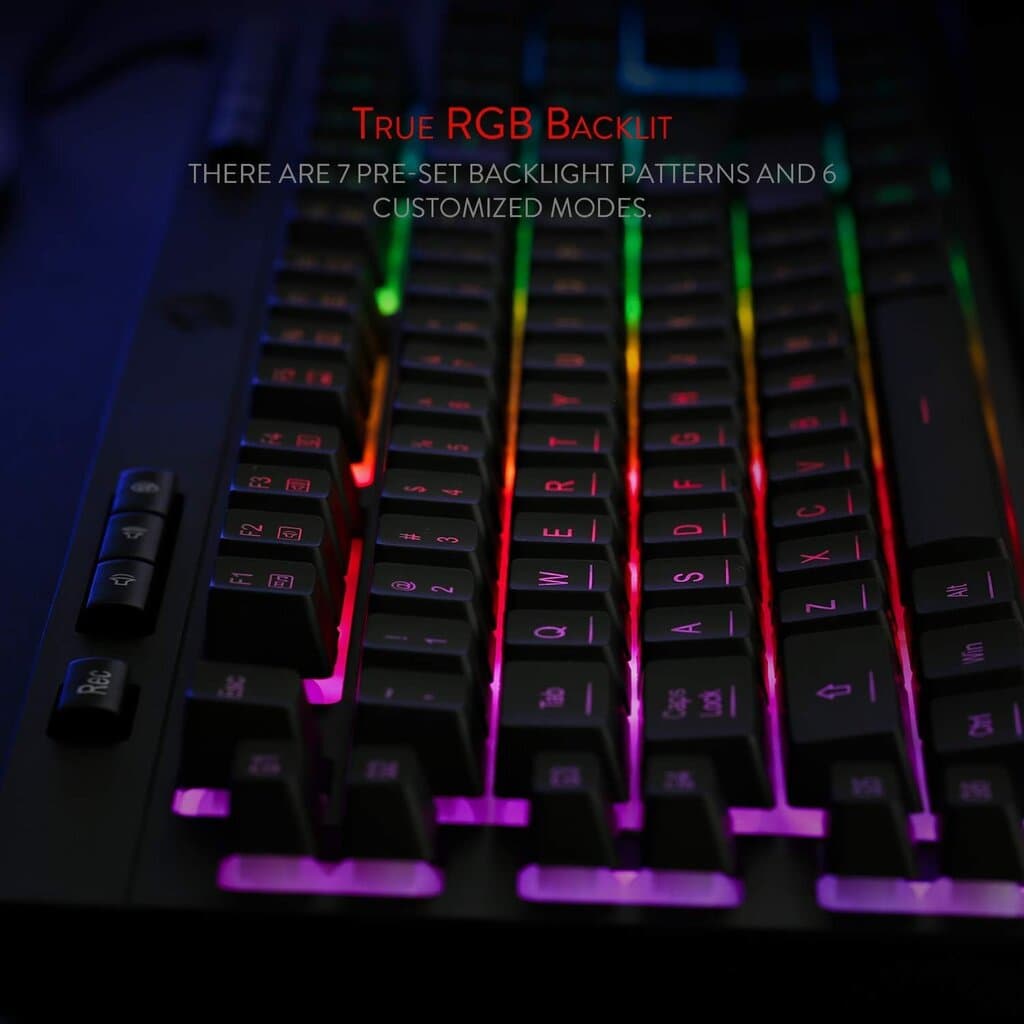Redragon Wired Gaming Keyboard - K512 (Black) 5