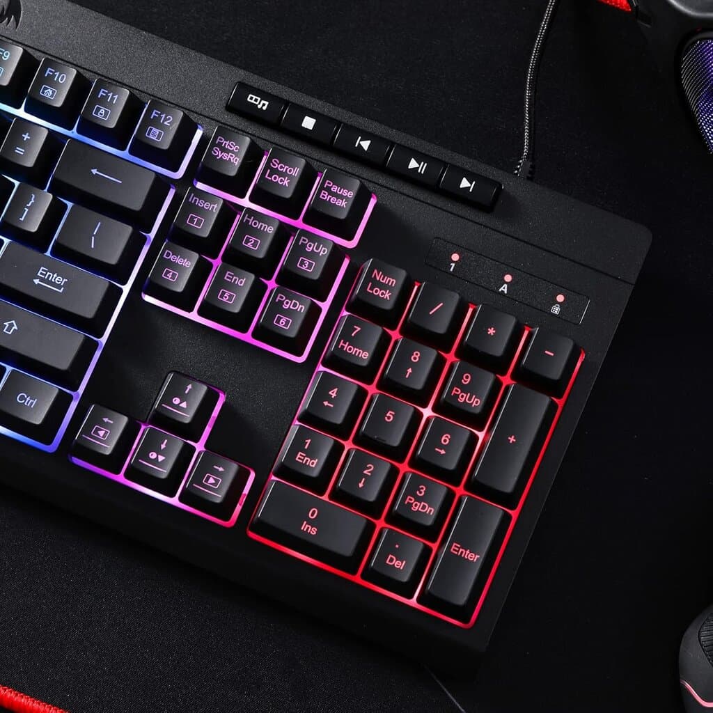 Redragon Wired Gaming Keyboard - K512 (Black) 8