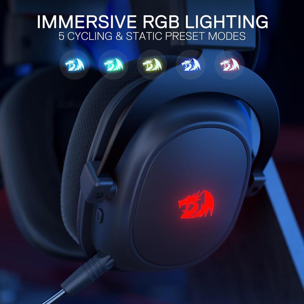 Redragon Gaming Headset - H510 Pro (Black) 5