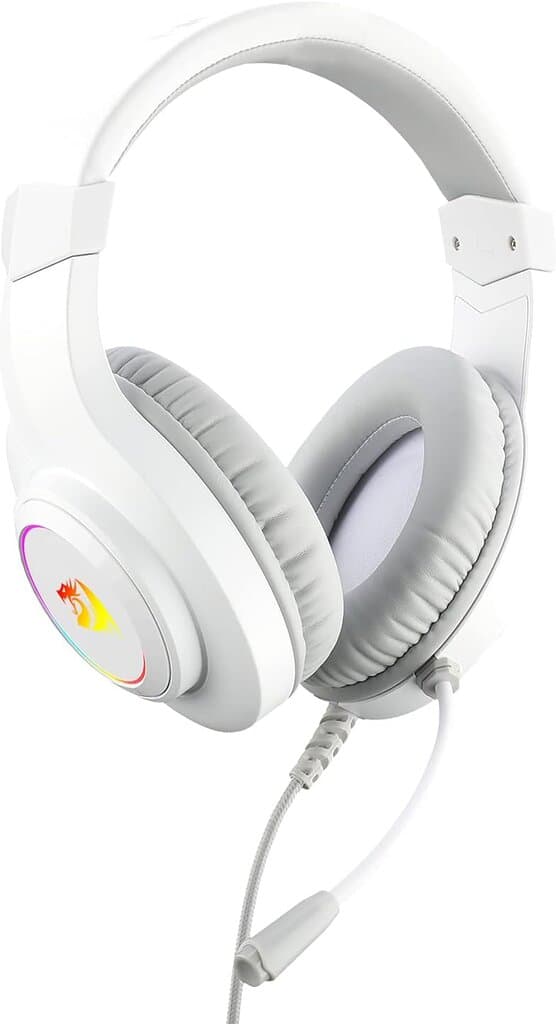 Redragon Gaming Headphone HYLAS - H260 (White) 3