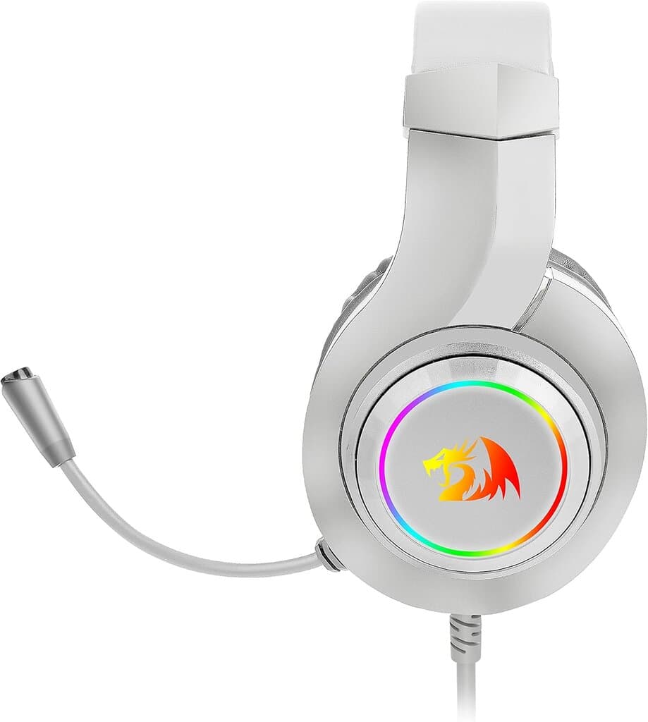 Redragon Gaming Headphone HYLAS - H260 (White) 2