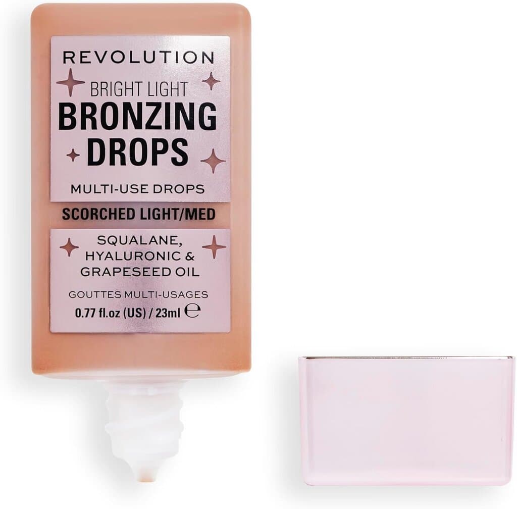 Revolution Bright Light Bronzing Drops – (Scorched Light/Medium) 2