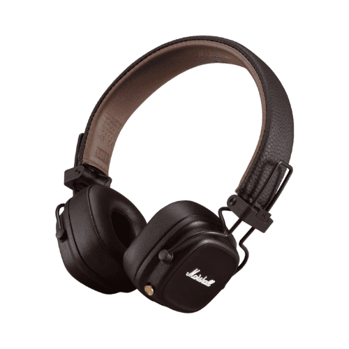 Marshall Major IV Wireless Headphones - Brown