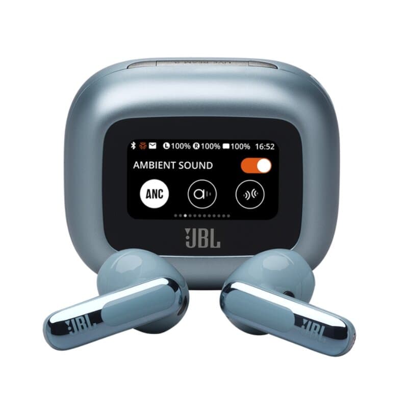 JBL LIVE FLEX 3 True Wireless Noise Cancelling Open-Stick Earbud TWS - JBLLIVEFLEX3BLU (Blue)