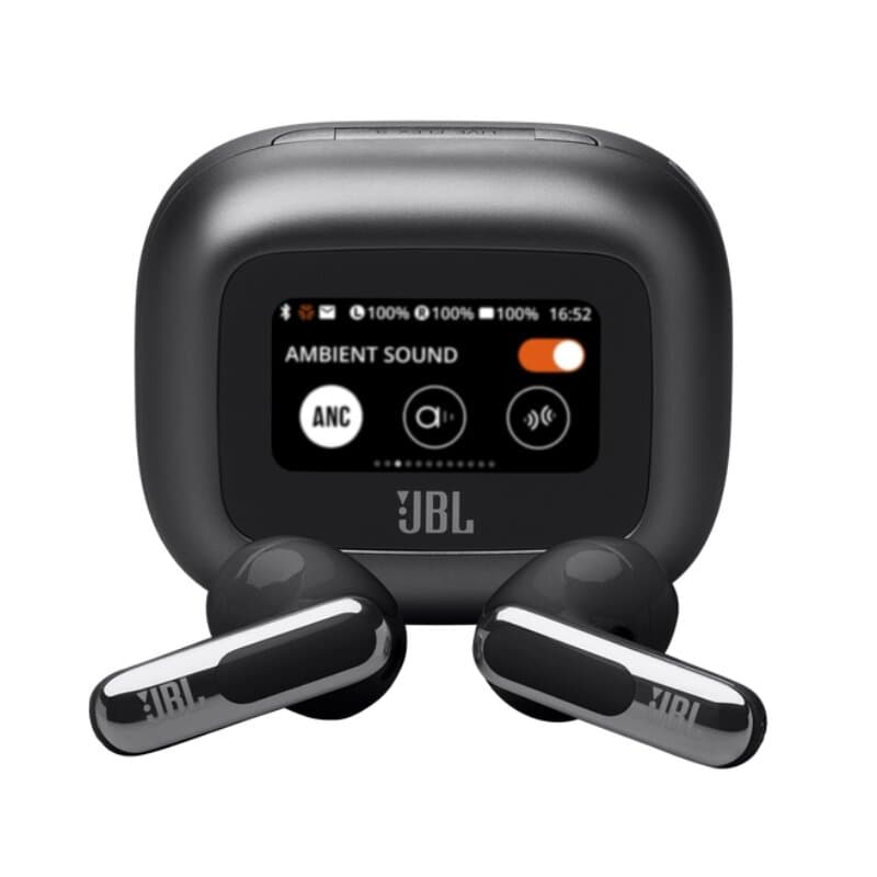 JBL LIVE FLEX 3 True Wireless Noise Cancelling Open-Stick Earbud TWS - JBLLIVEFLEX3BLK (Black)