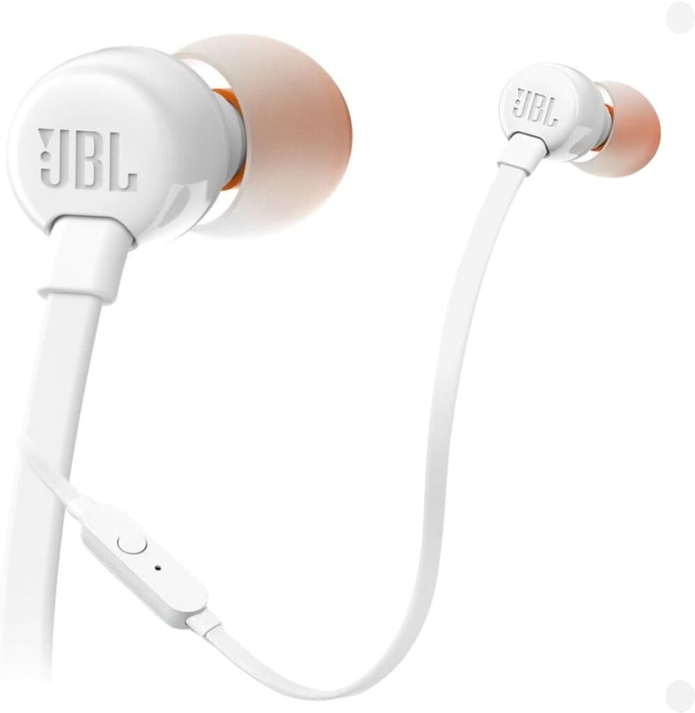 JBL Tune 110 Earphones - JBLT110WHTE (White) 3
