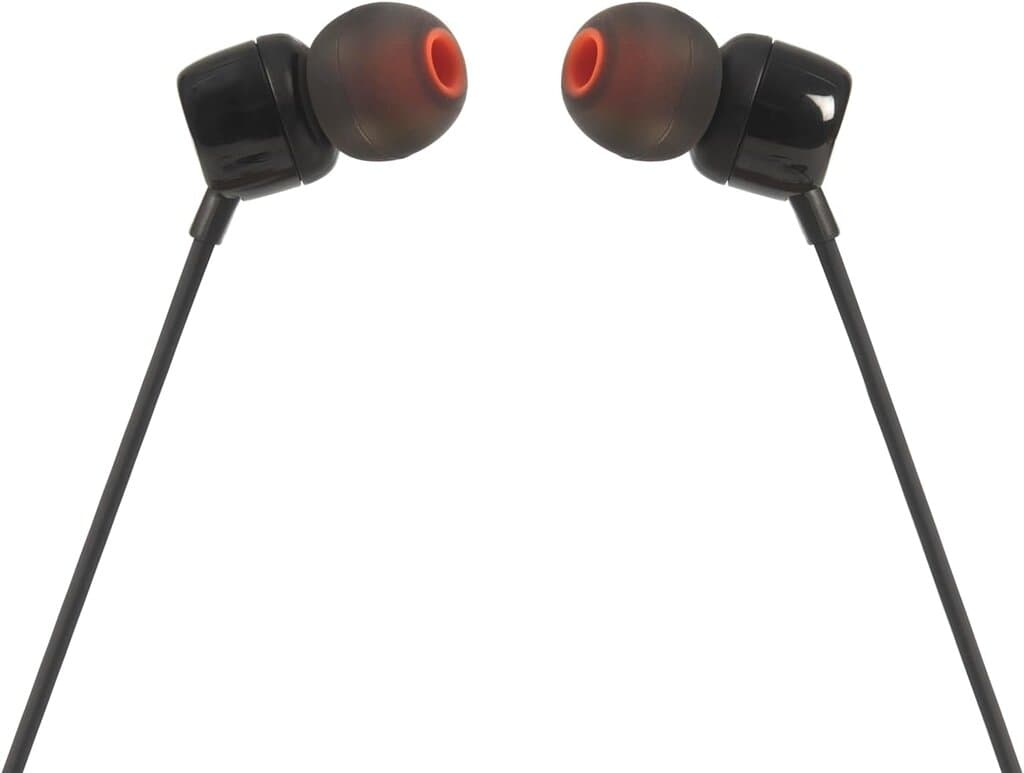 JBL Tune 110 Earphones - JBLT110BLKE (Black) 3