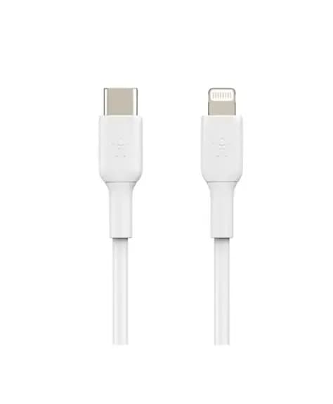Belkin BoostCharge USB-C to Lightning Cable (3ft) - White