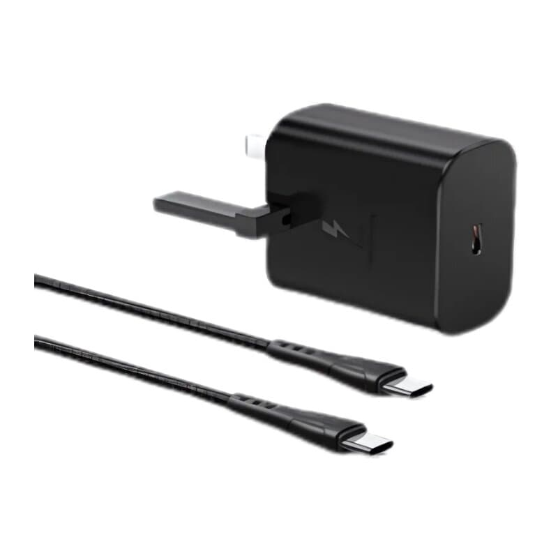 McDodo 25W 1C Charger Bundle C to C Cable 1.2m - CH-6131 (Black)