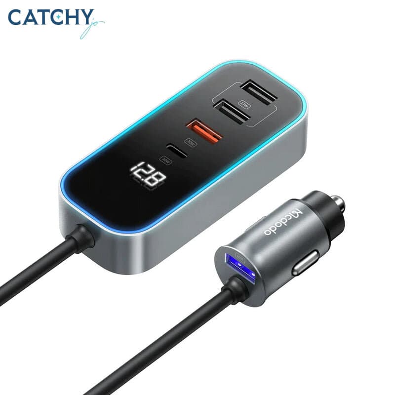 McDodo Car Charger - CC-1900 (Black)