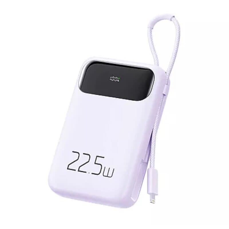 McDodo LTG 10000mAh Power Bank - MC-3252 (Purple)