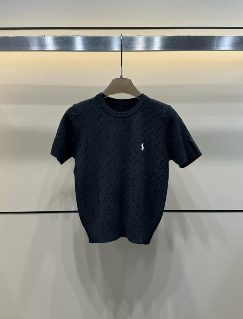 Polo Women's Wool T-Shirt - Black (36)