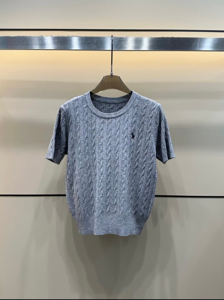 Polo Women's Wool T-Shirt - Gray (36)