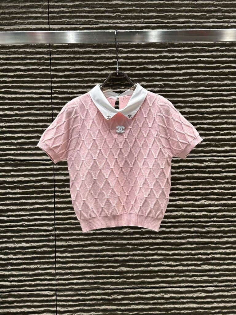 Chanel Wool Bluse - Pink