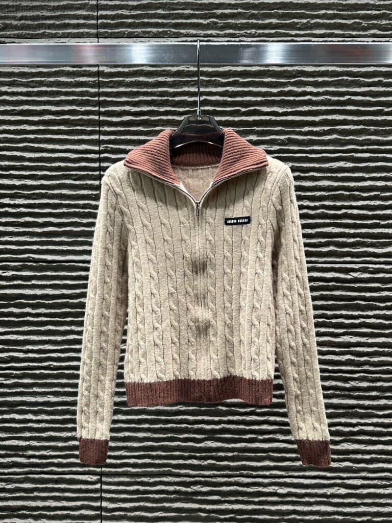 Miu Miu Women's Wool Jacket - Light Brown (36)