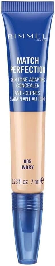 Rimmel London Match Perfection Skin Tone Adapting Concealer (005 Ivory)